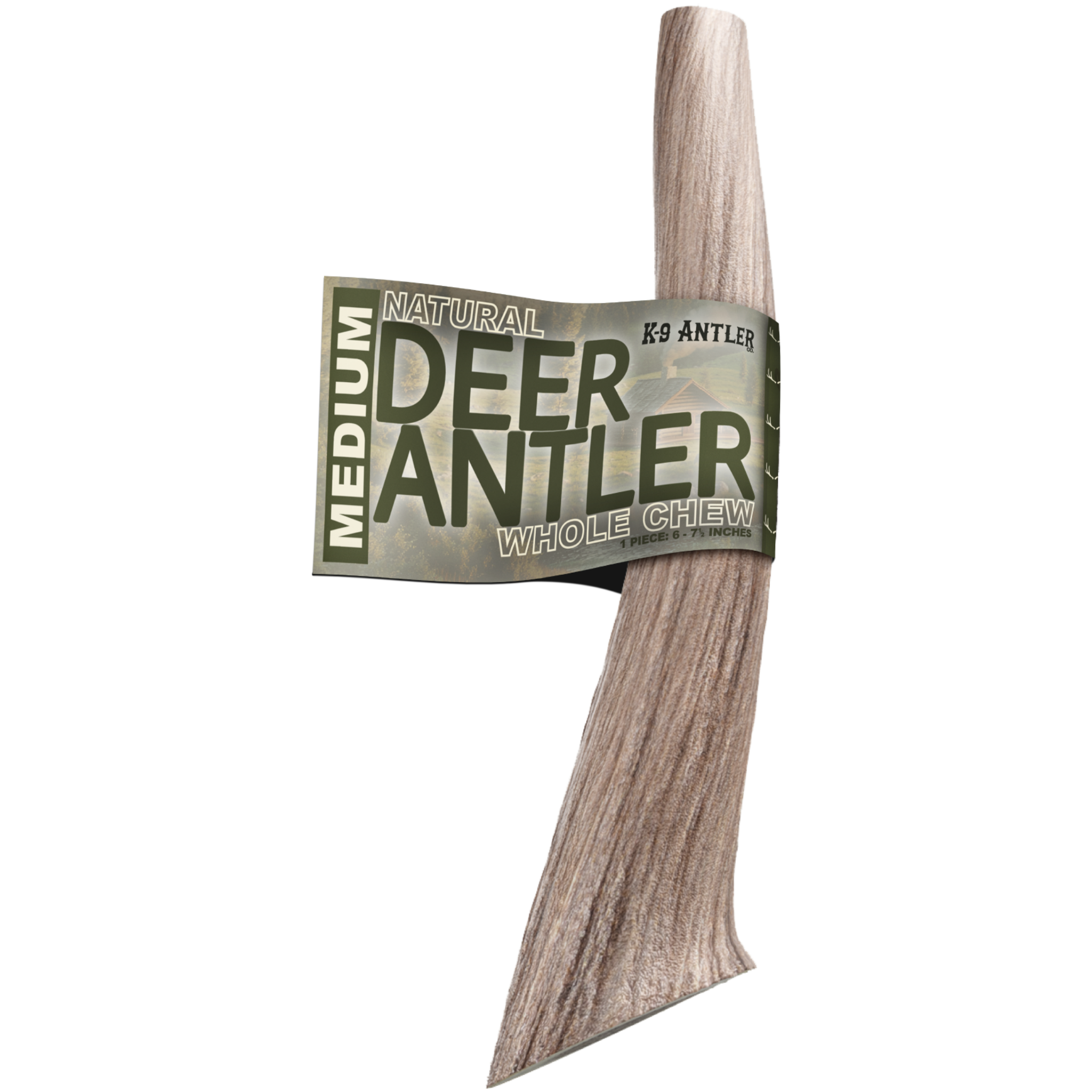 Medium Whole Deer Antler Chew