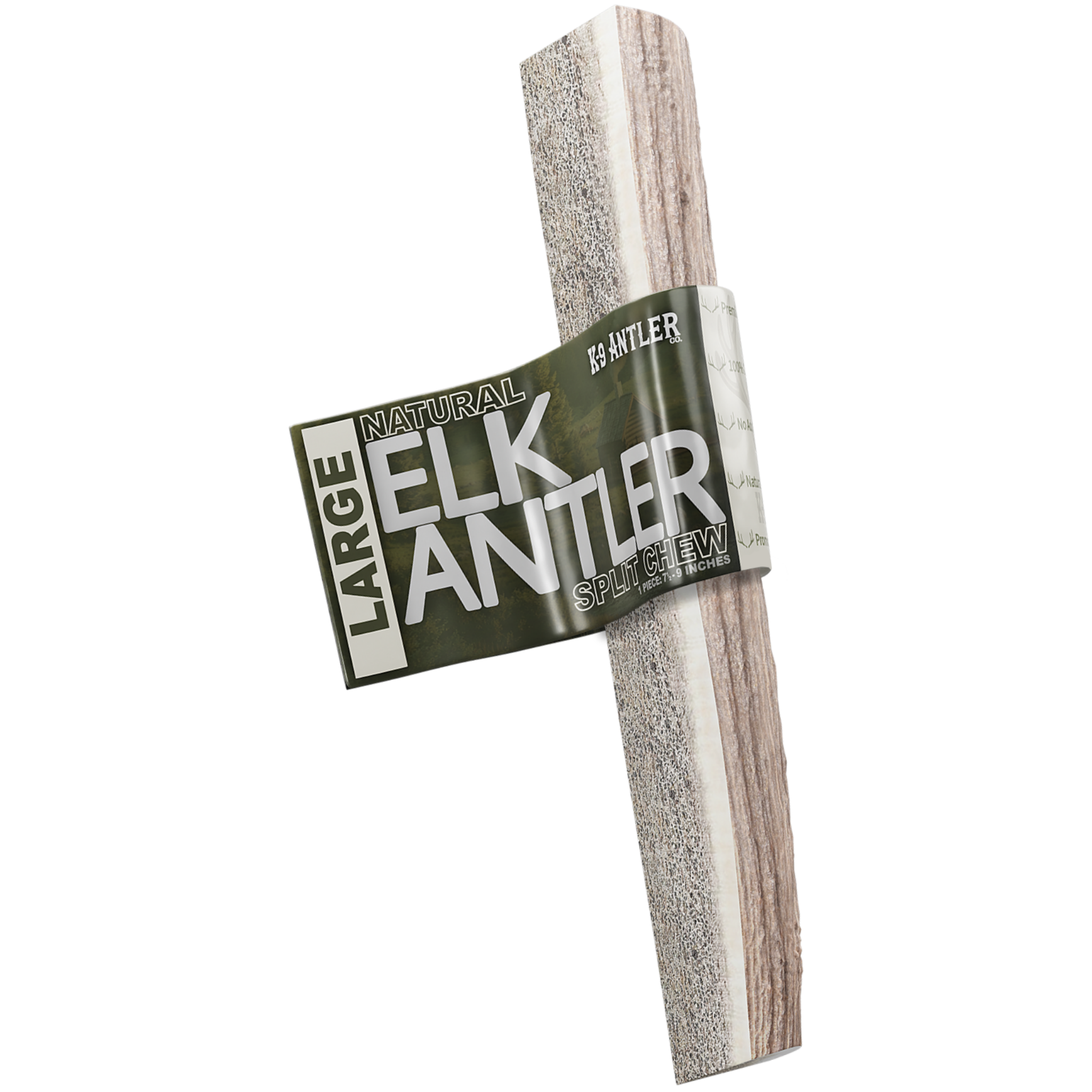 Large Split Elk Antler Chew