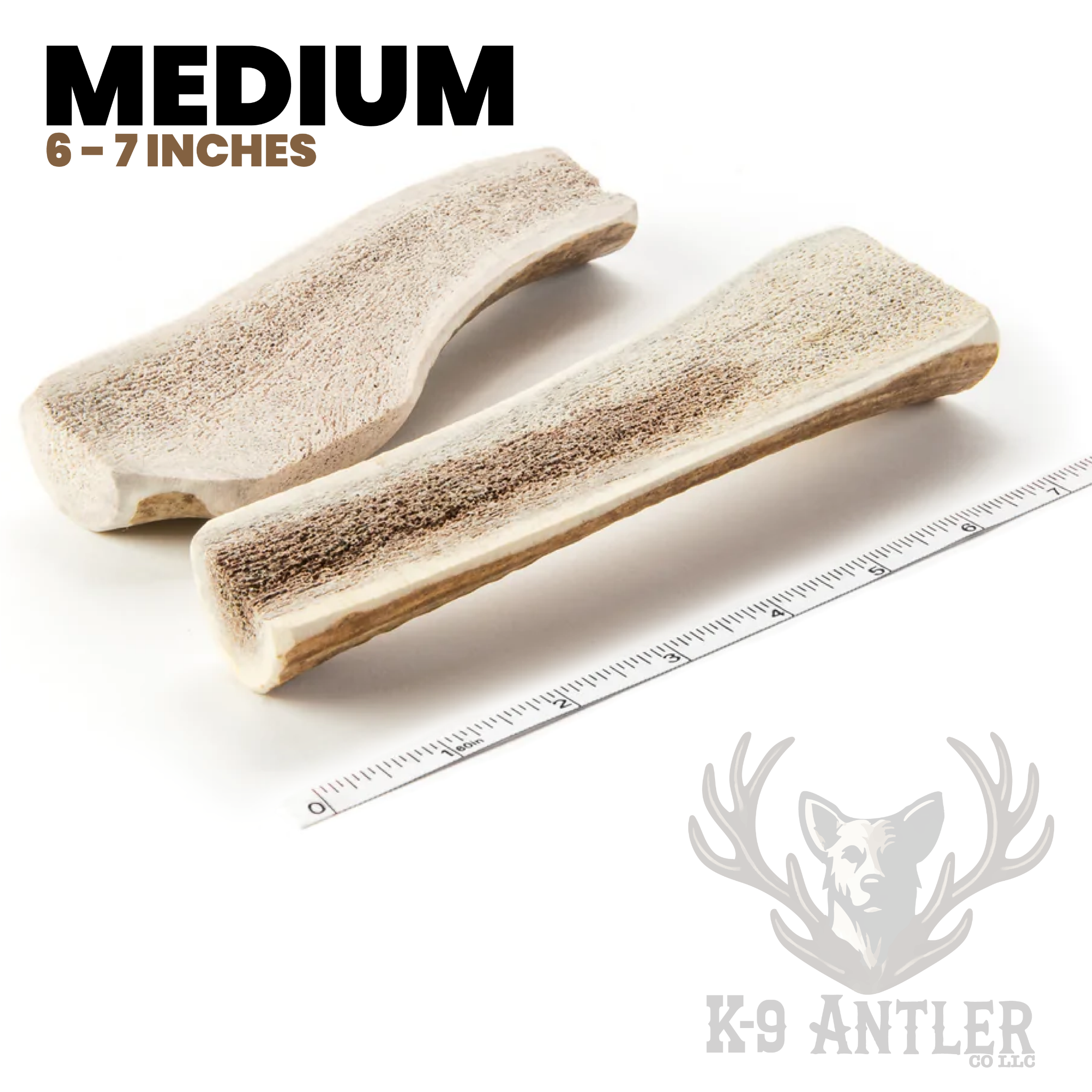Medium Split Elk Antler Chew
